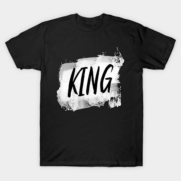 King Queen Couple Matching T-Shirt by PlimPlom